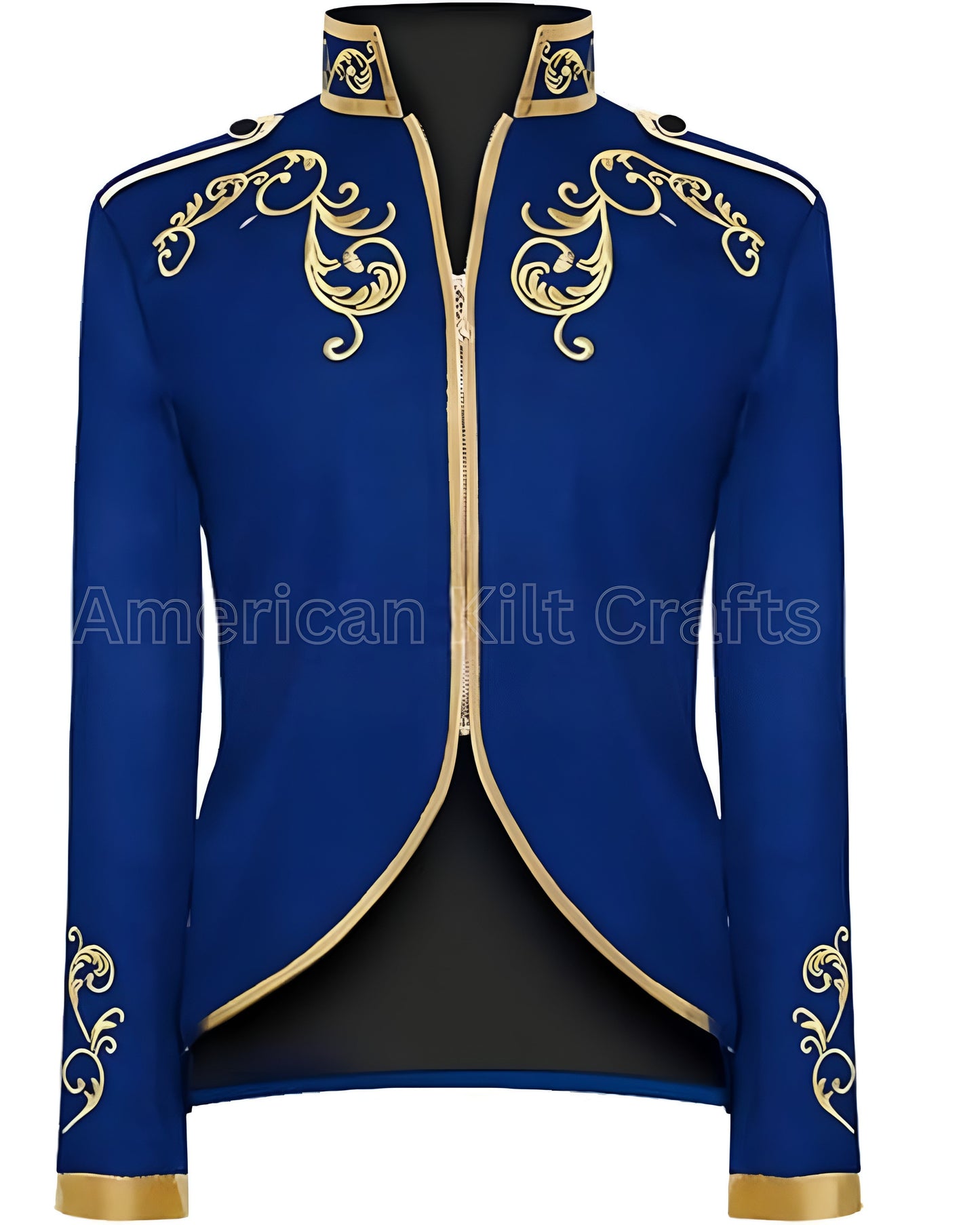 Unisex Military Blazer – Prince Coat Drummer Parade Officer Jacket