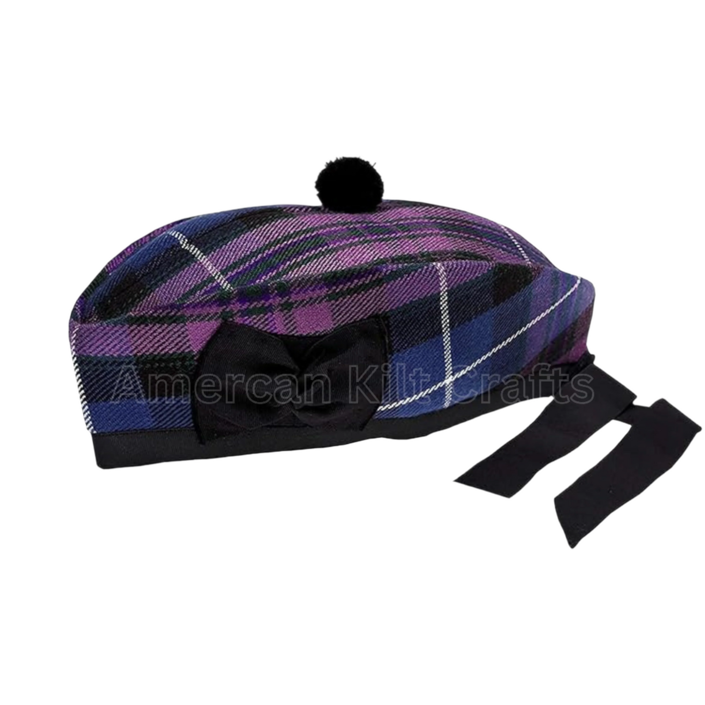Custom Embroidered Glengarry Hats – High-Quality Wool, Tartan Choices, and Unique Details for an Elegant Finish
