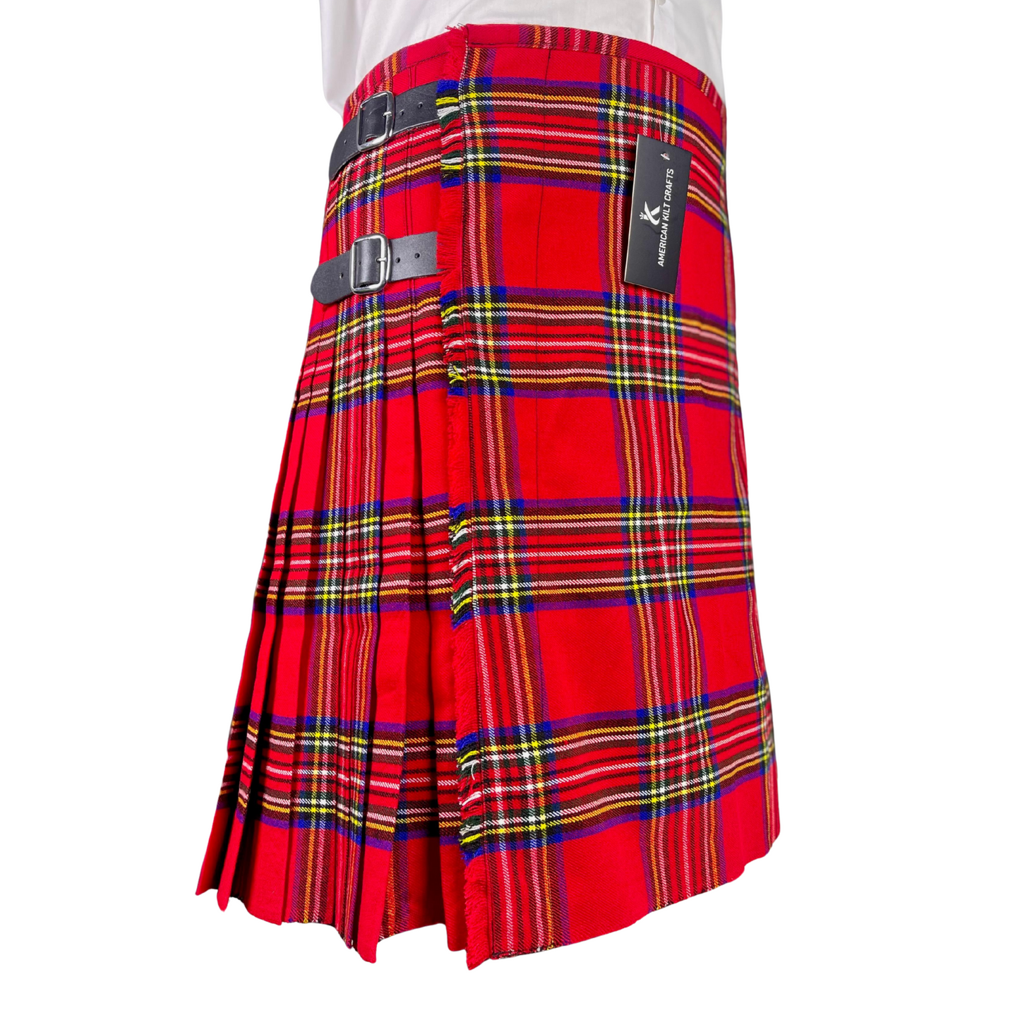 Royal Stewart Tartan Kilt – Authentic Scottish Heritage – Red Plaid Highland Wear