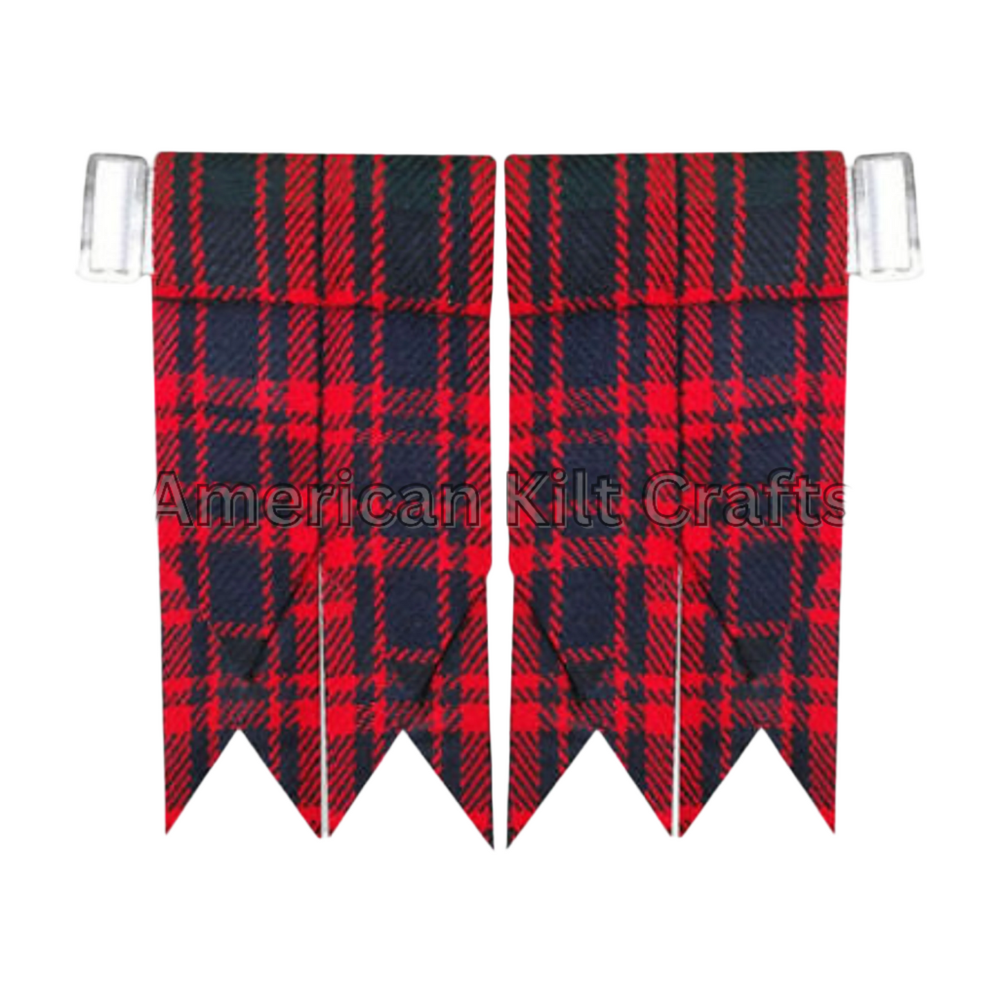 Scottish Clan Pride – Royal Stewart Tartan Kilt Flashes