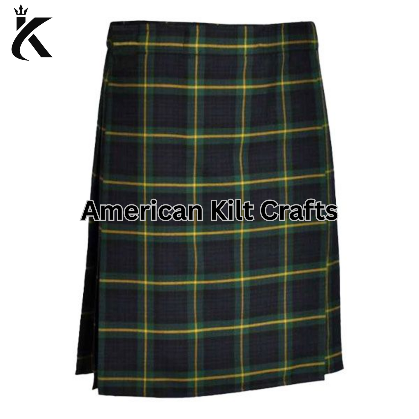 Scottish Handmade Gordon Modern Tartan Kilt – 16oz Heavyweight