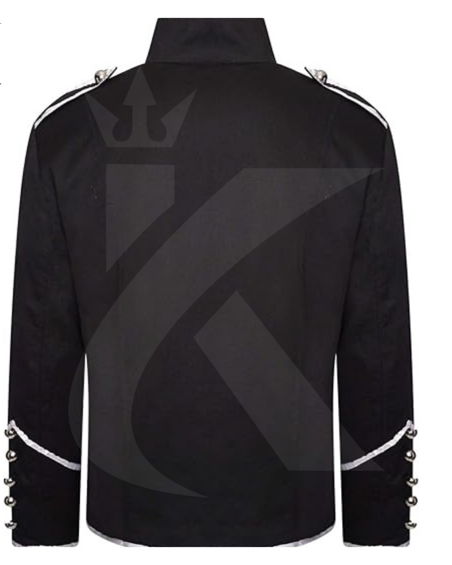 Men’s Military Parade Jacket – Gothic Steampunk Band Leader Coat