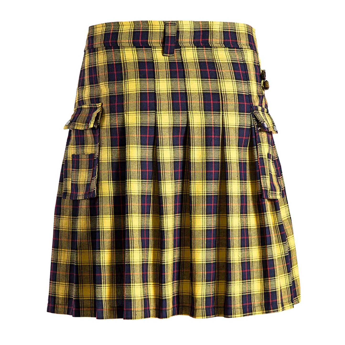 Premium Scottish Men's Traditional Highland Tartan Kilt Modern Utility Kilt - Made to order
