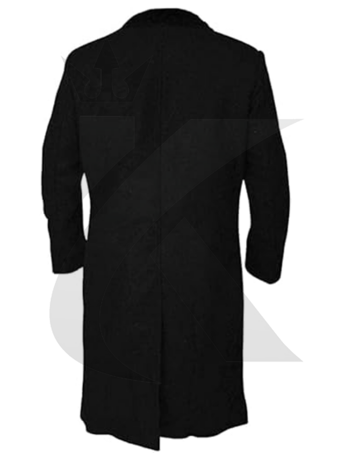 Men's New Black Peaky Blinders Coat - Woolen Long Trench Winter Coat Jacket