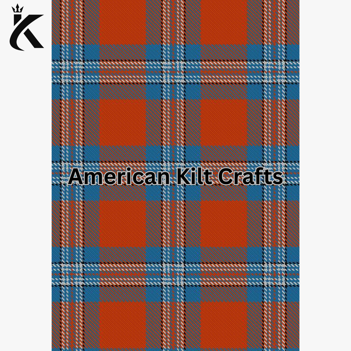 Irn Bru Tartan Kilt – Custom Made 8 Yard Kilt
