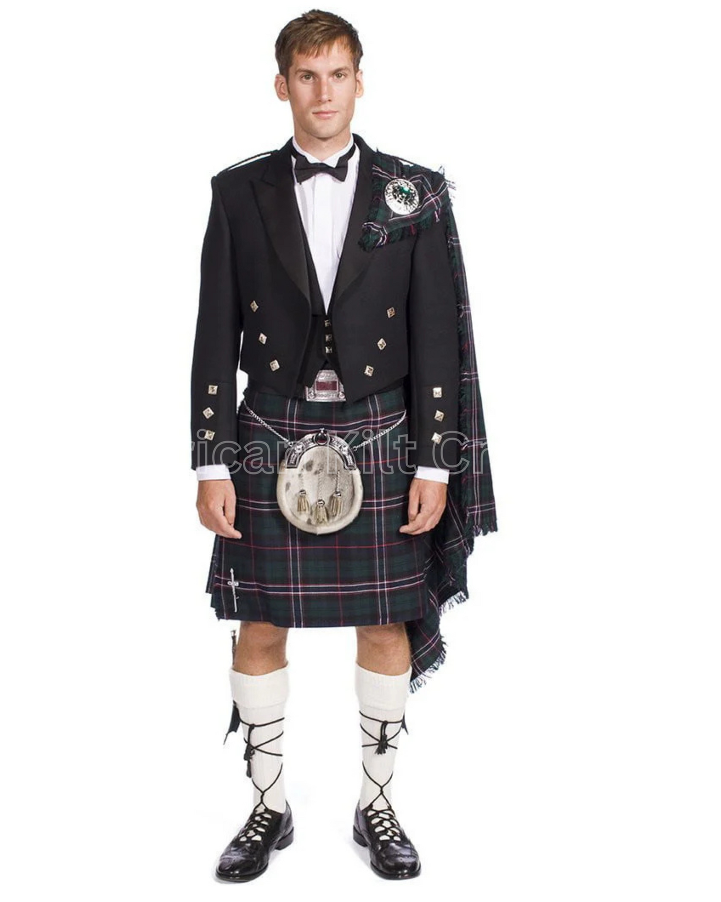 Elevate Your Highland Look with the Prince Charlie Kilt Outfit
