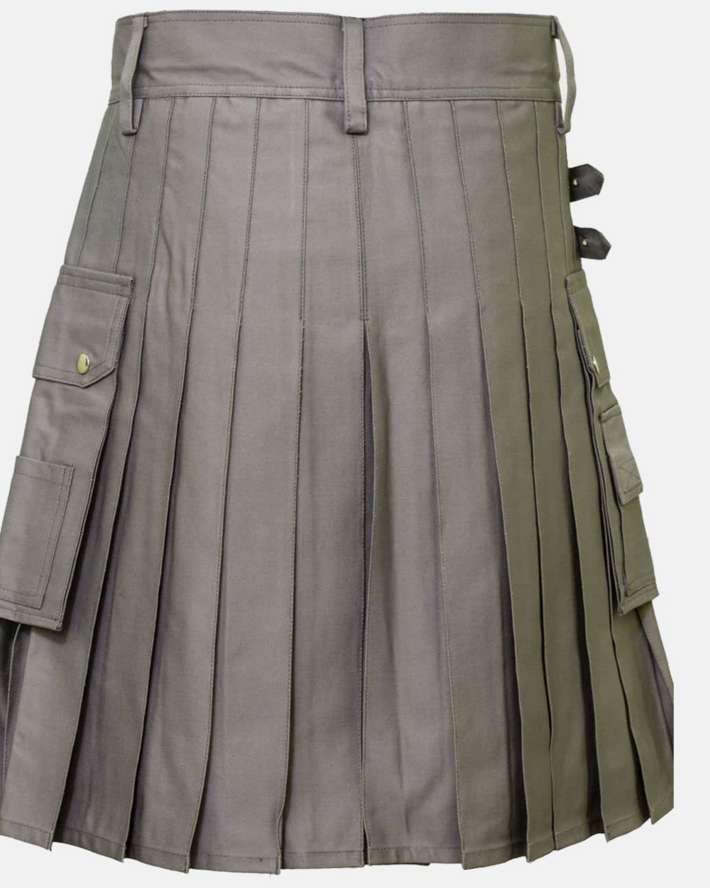 Modern Grey Utility Kilt – Stylish, Durable, and Functional Workwear