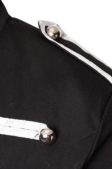Men’s Military Parade Jacket – Gothic Steampunk Band Leader Coat