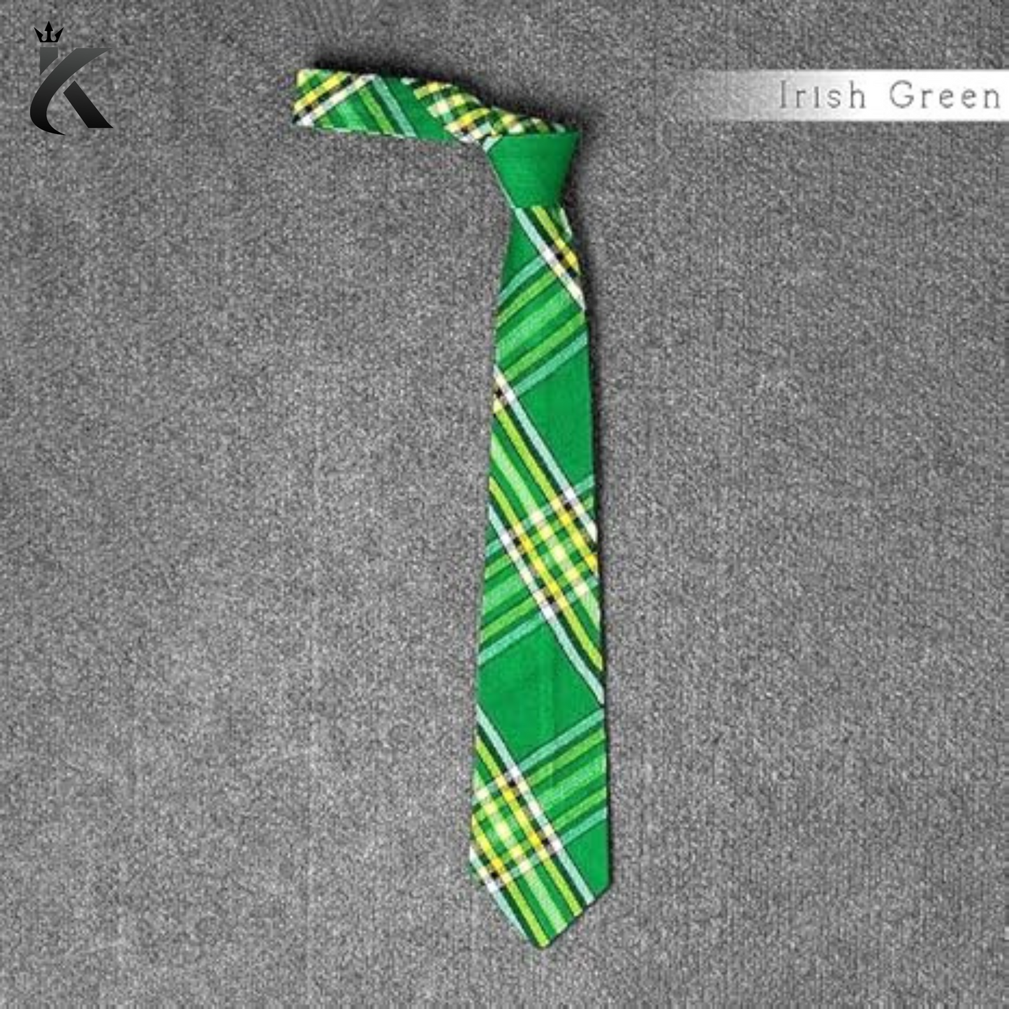 Handcrafted Irish National Tartan Tie