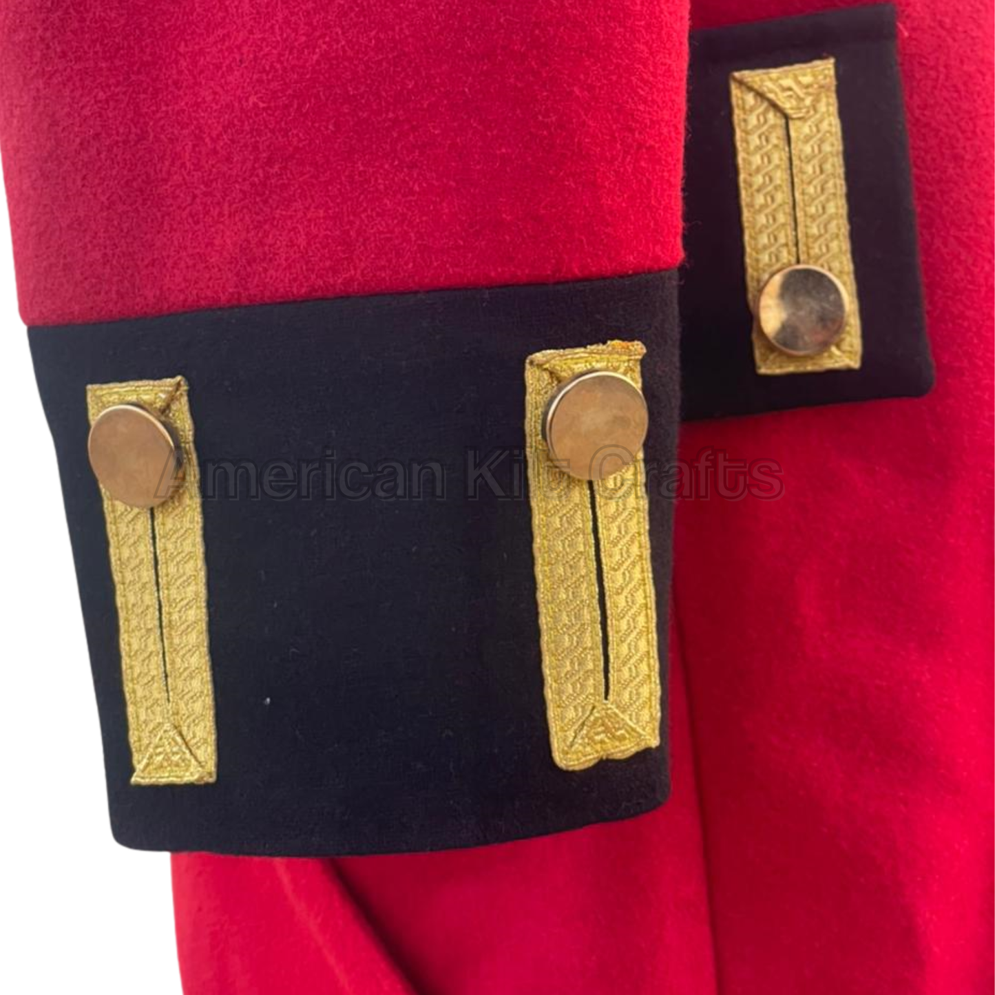 1789 Royal British Redcoat Tailcoat — Men’s Lancer Officer Jacket | Screen-Worn British Soldier Uniform | Historical Reenactment & Costume