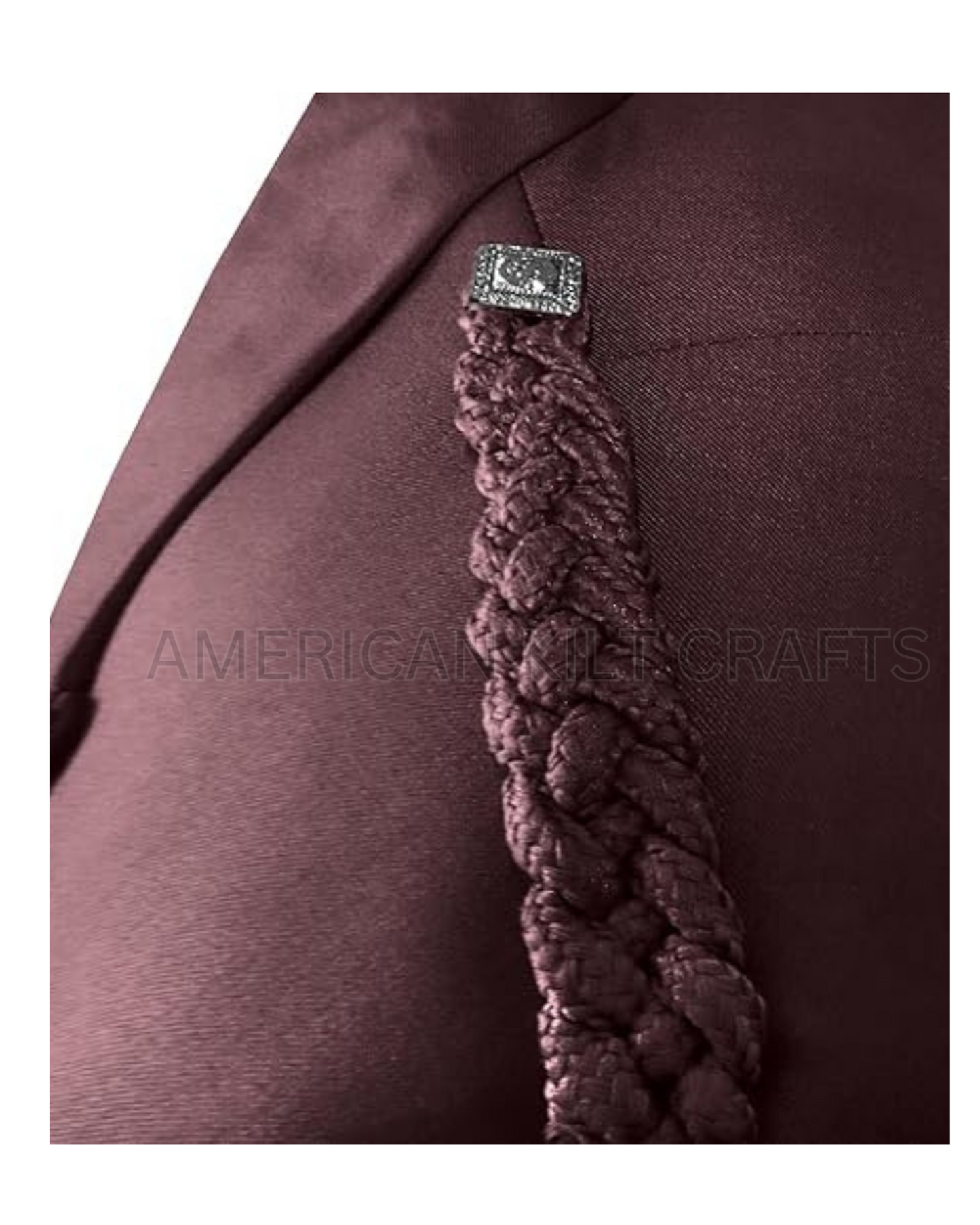 Highland Mens Traditional Scottish Brown Color Prince Charlie Jacket Premium Quality