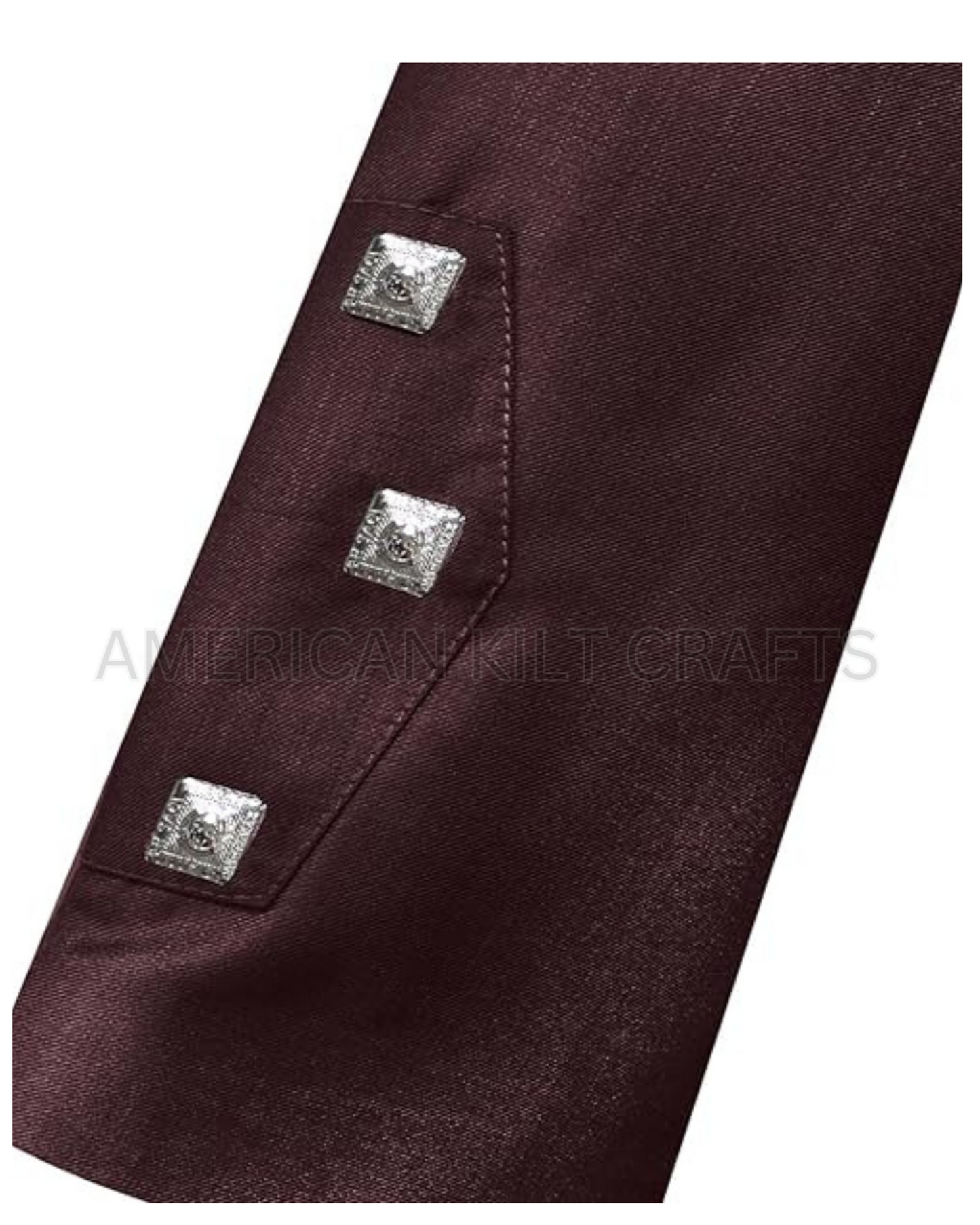 Highland Mens Traditional Scottish Brown Color Prince Charlie Jacket Premium Quality