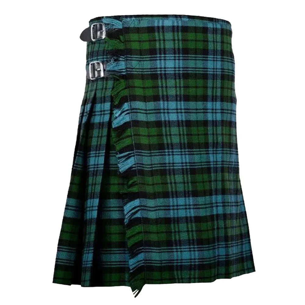 Ancient Campbell 8 yard 16oz Tartan Kilt for Men