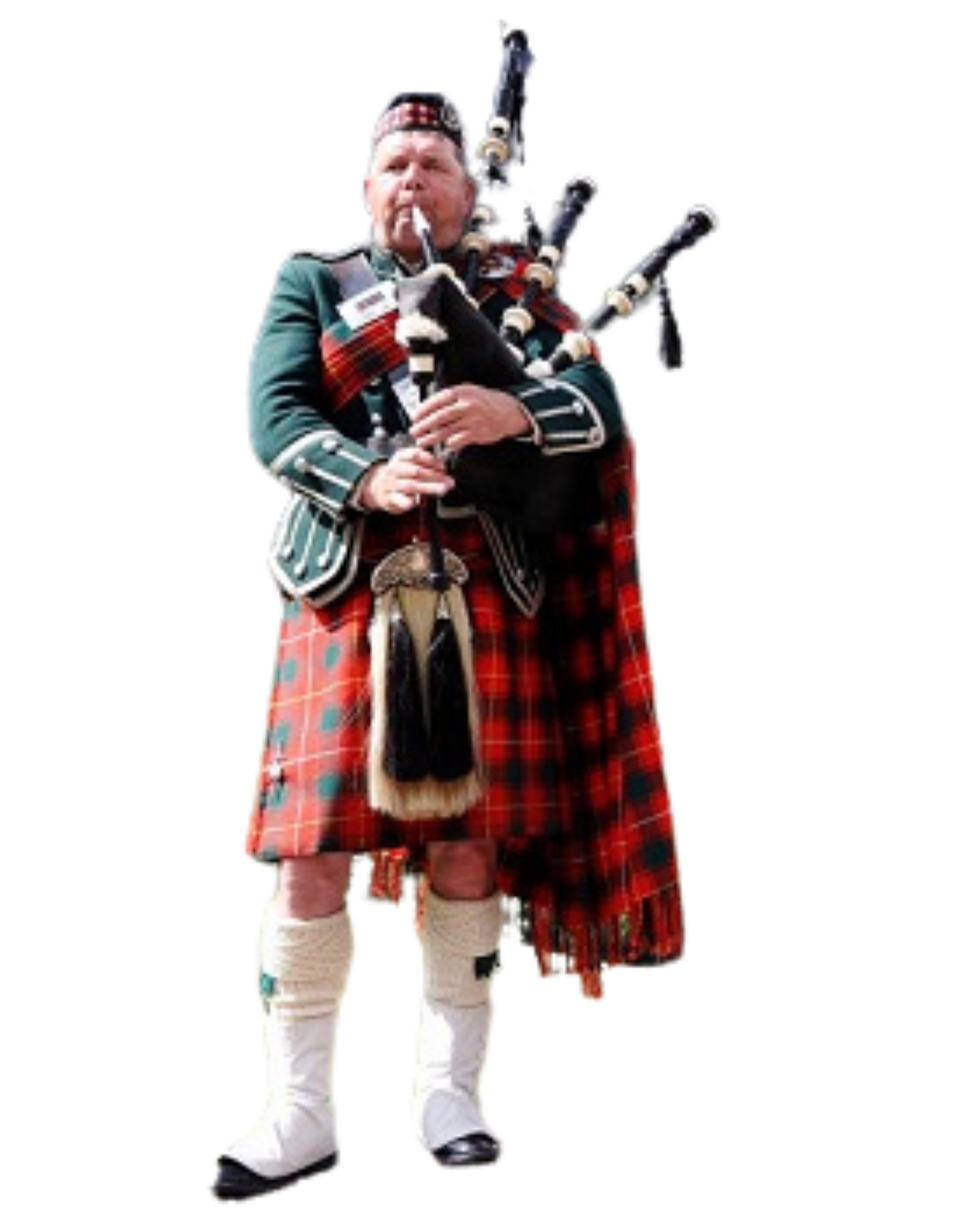 Experience True Scottish Heritage with a Custom-Made Bagpiper Outfit