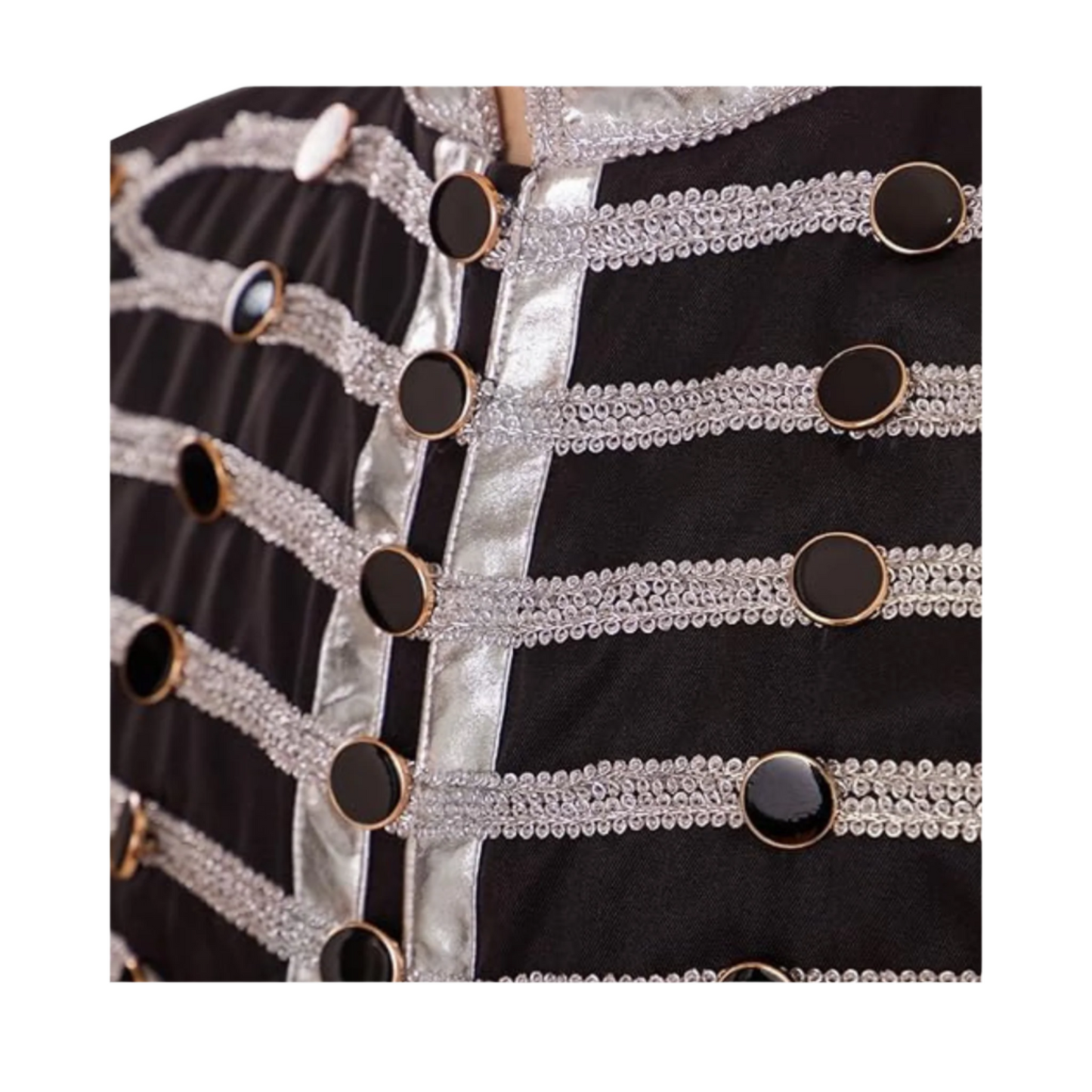 Men's Drummer Parade Jacket Costume Gothic Steampunk Military Blazers - Step into History, One Stitch at a Time