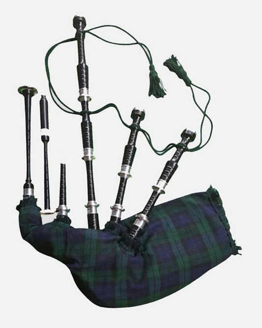 Scottish Black Watch Tartan Bagpipe On Sale - Modern Scottish Bagpipe