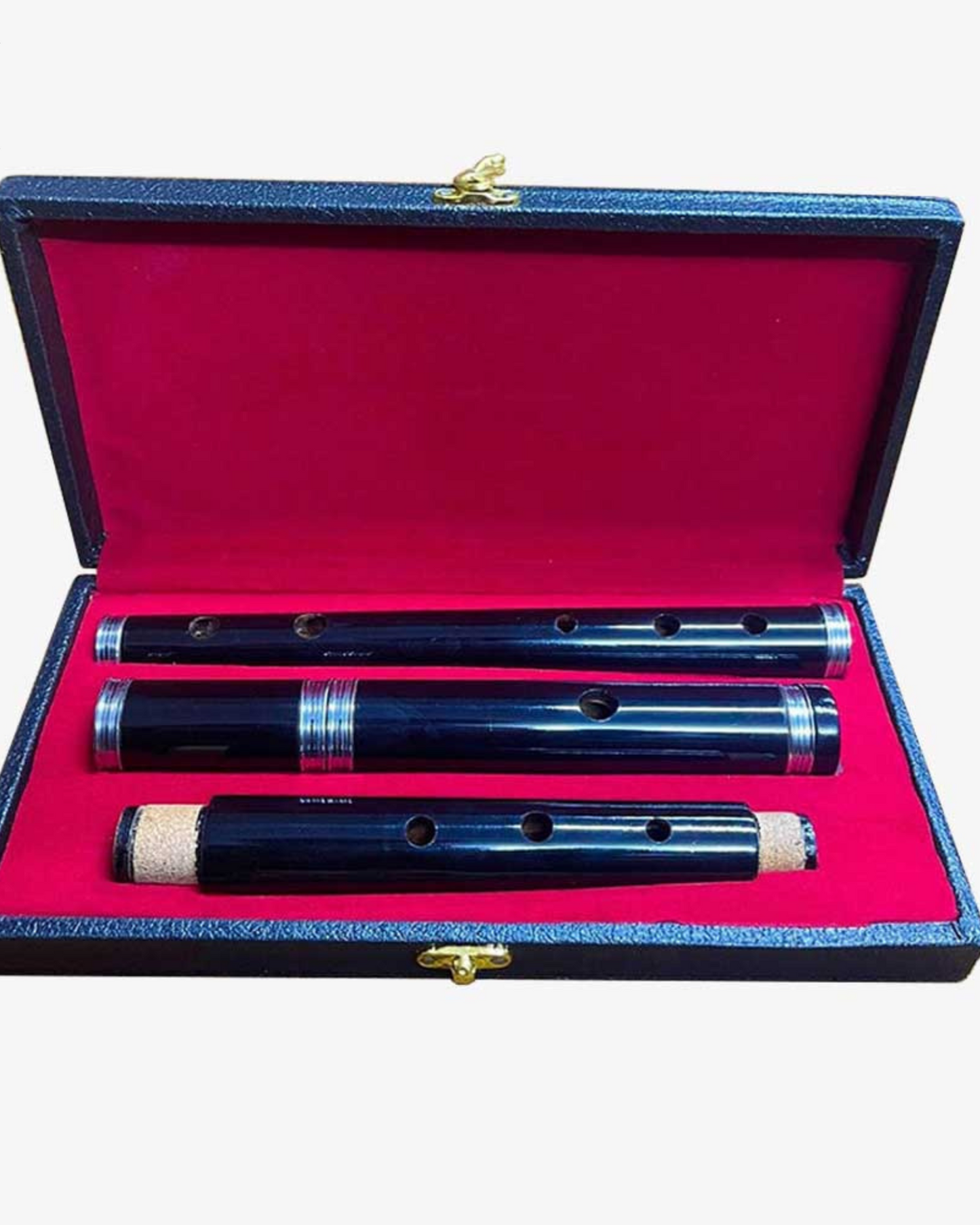 4 Parts Premium Rosewood Flute with Traditional Scottish Black Finish