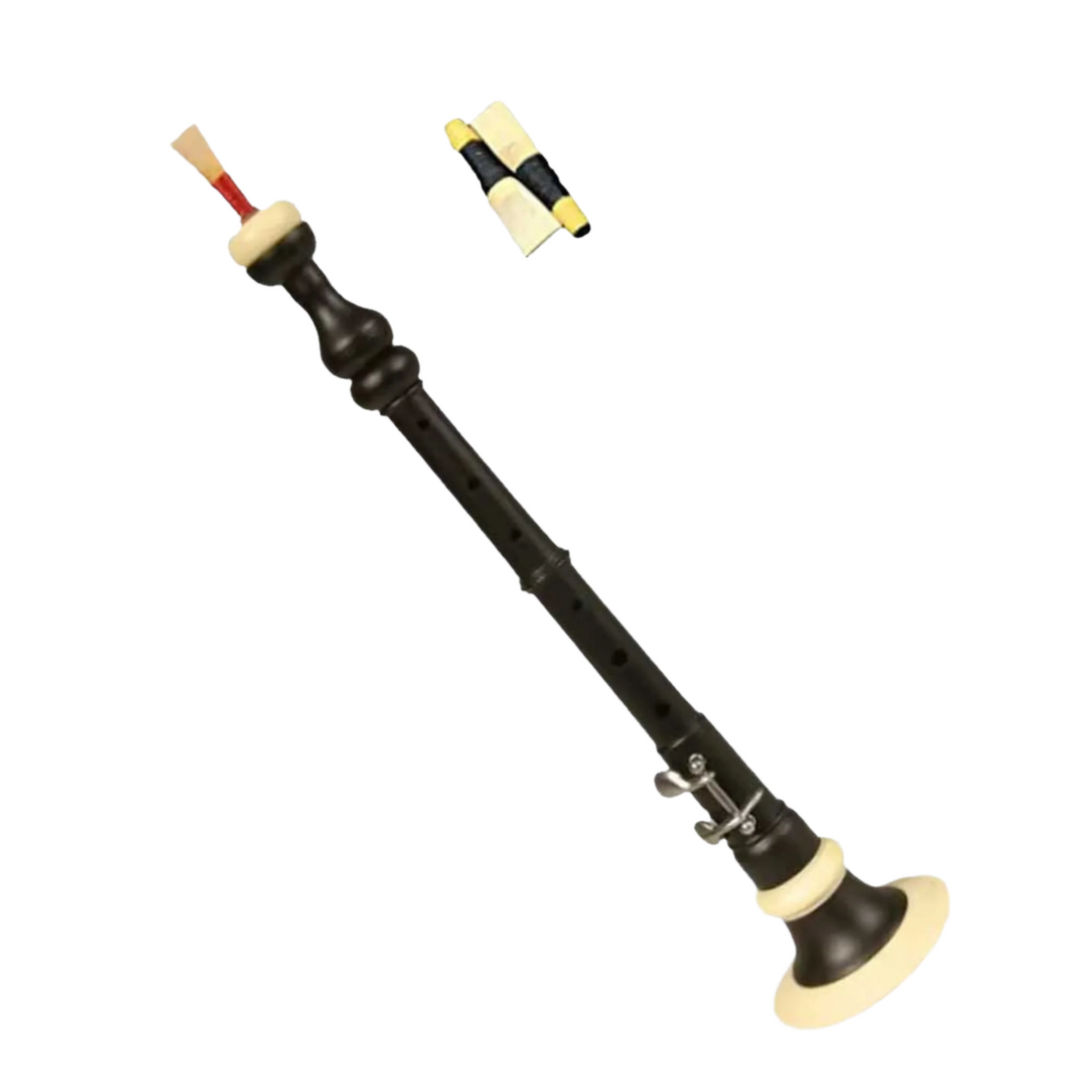 Premium Quality Black Rosewood Bombard Chanter - A Masterpiece for the Modern Bombard Player