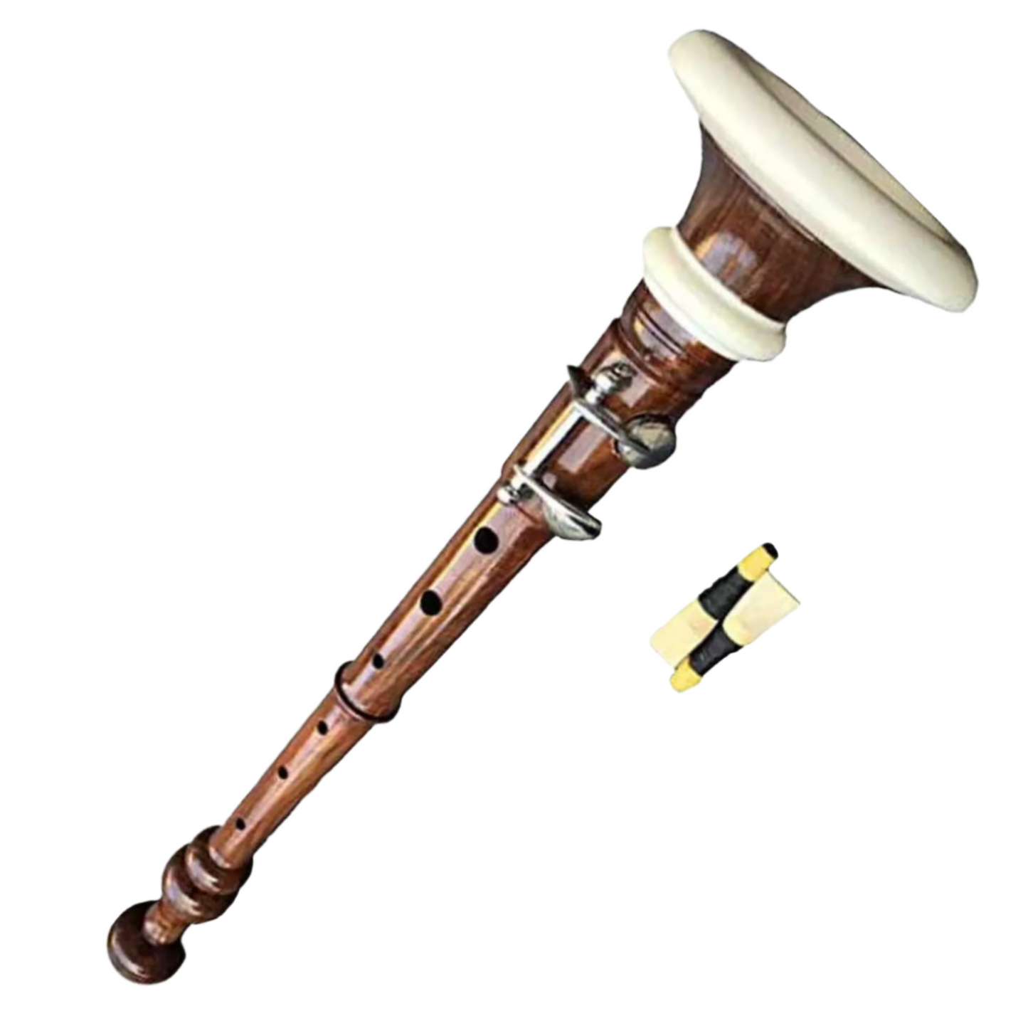 Rosewood Bombard Chanter Natural Grain Polish For Sale - Natural Beauty, Unmatched Sound