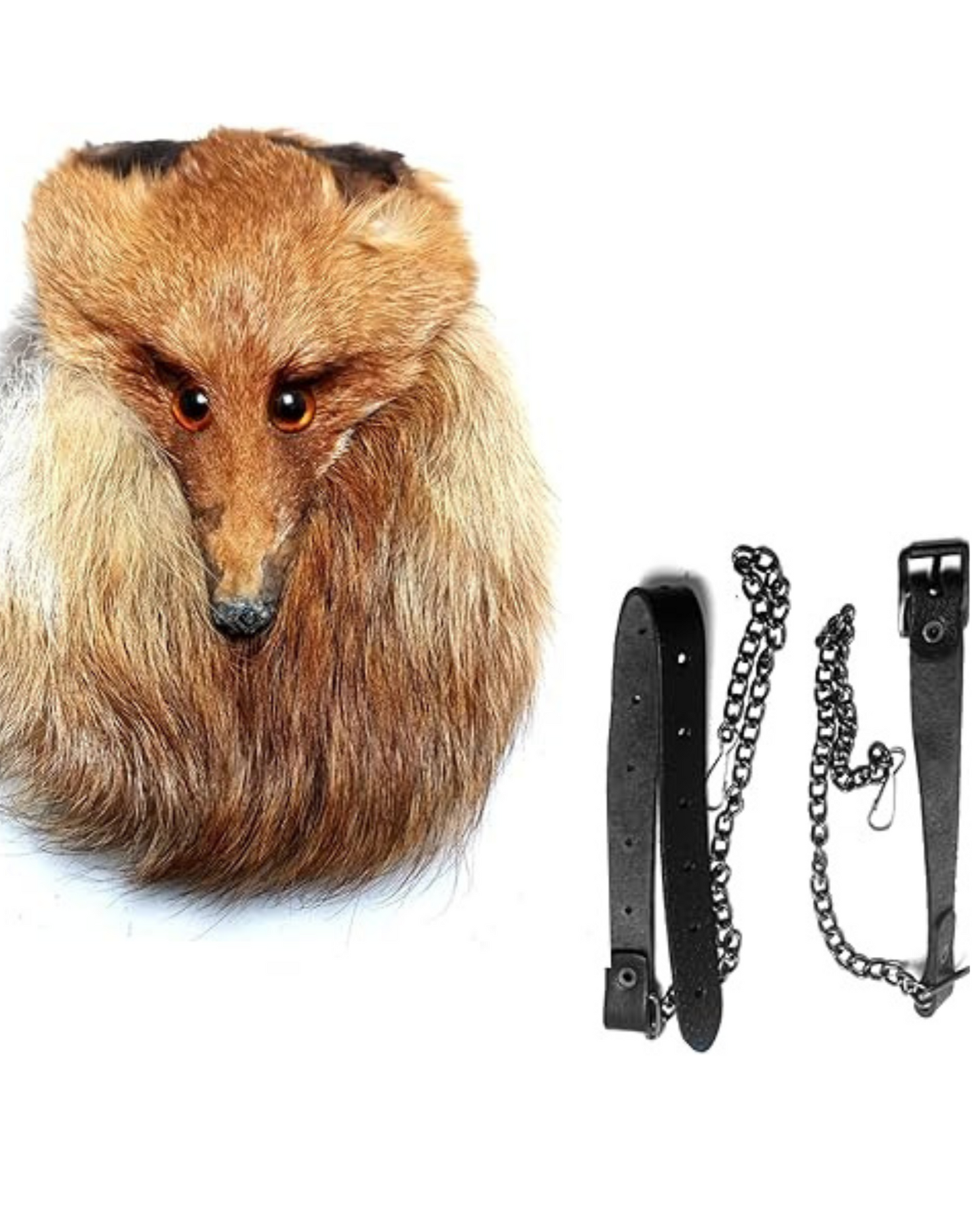 Scottish Traditional Highland Fox Fur Kilt Sporran - Timeless Elegance