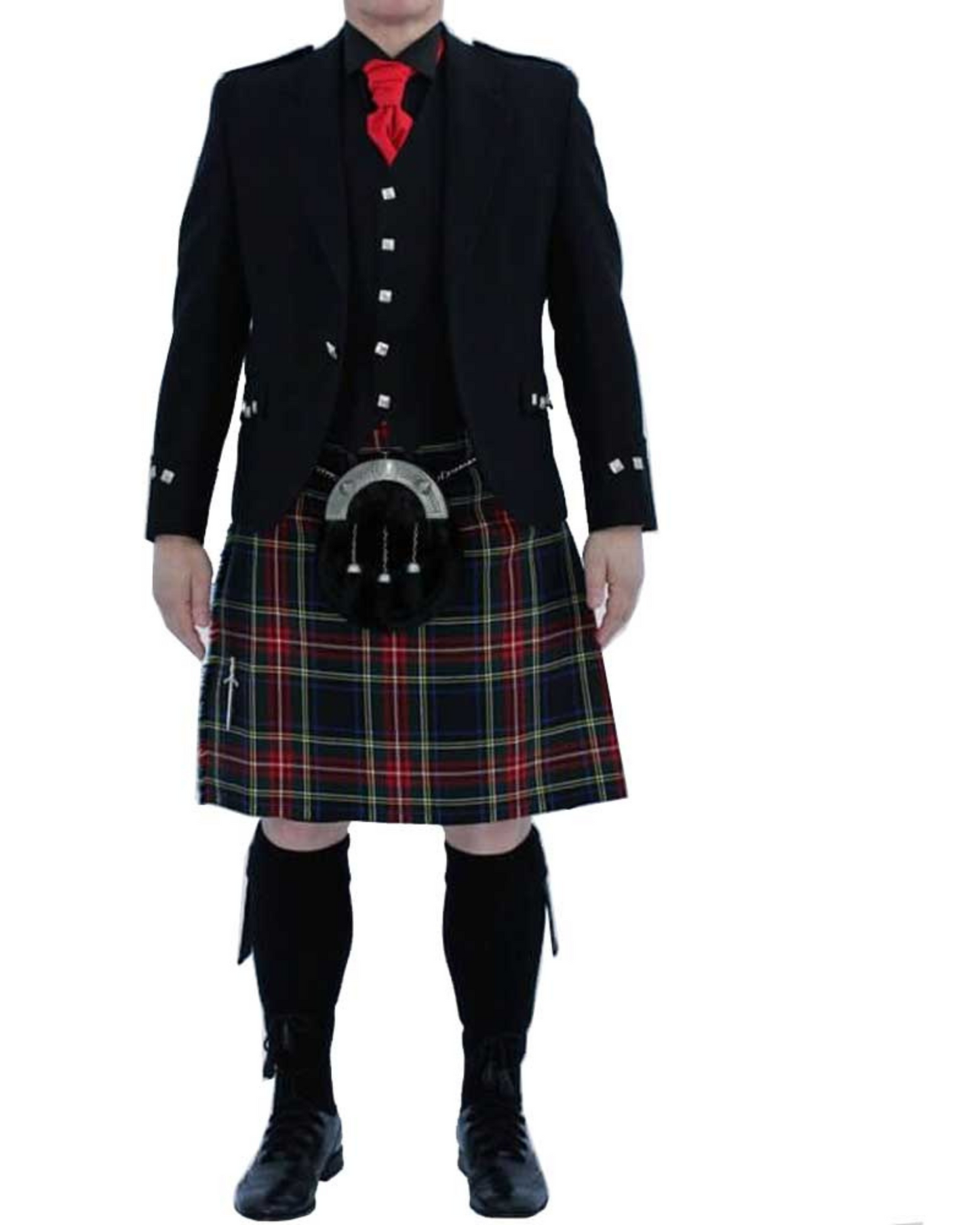Custom Made Tartan Argyle Outfit For Men - A Touch of Scottish Elegance