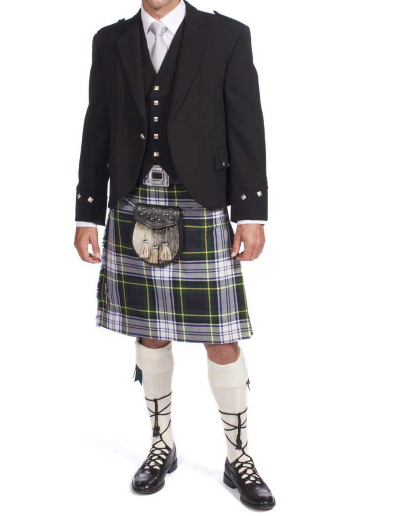 Premium Tartan Kilt Wedding Outfit - Luxurious Comfort