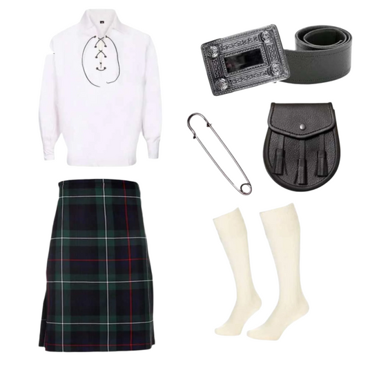 Scottish Casual Kilt Outfit For Men - the Perfect Highland Ensemble