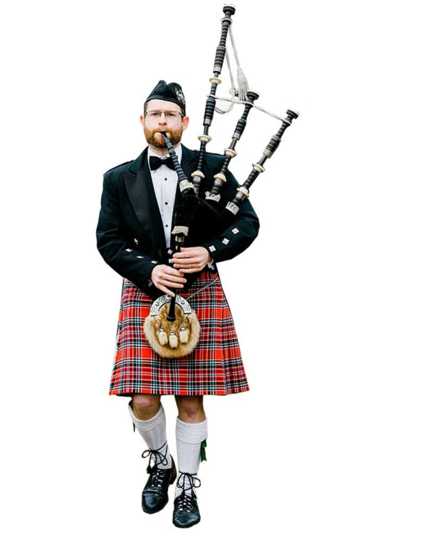 Bagpiper Outfit Perfect For Wedding Pipers - Authentically Scottish