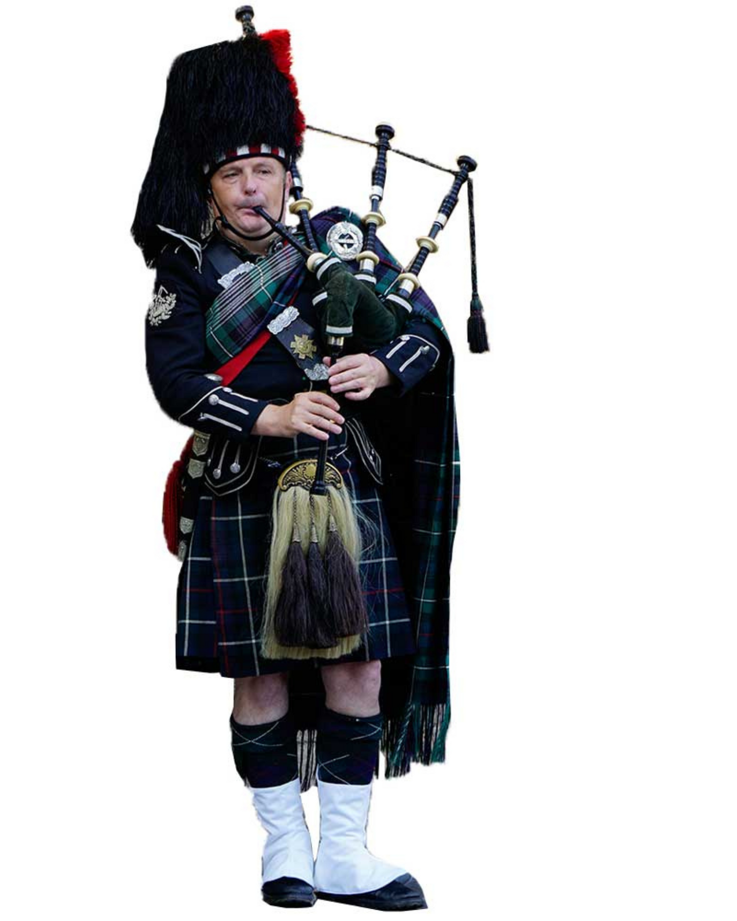 Premium Quality Bagpiper Kilt Outfit - Scottish Attire