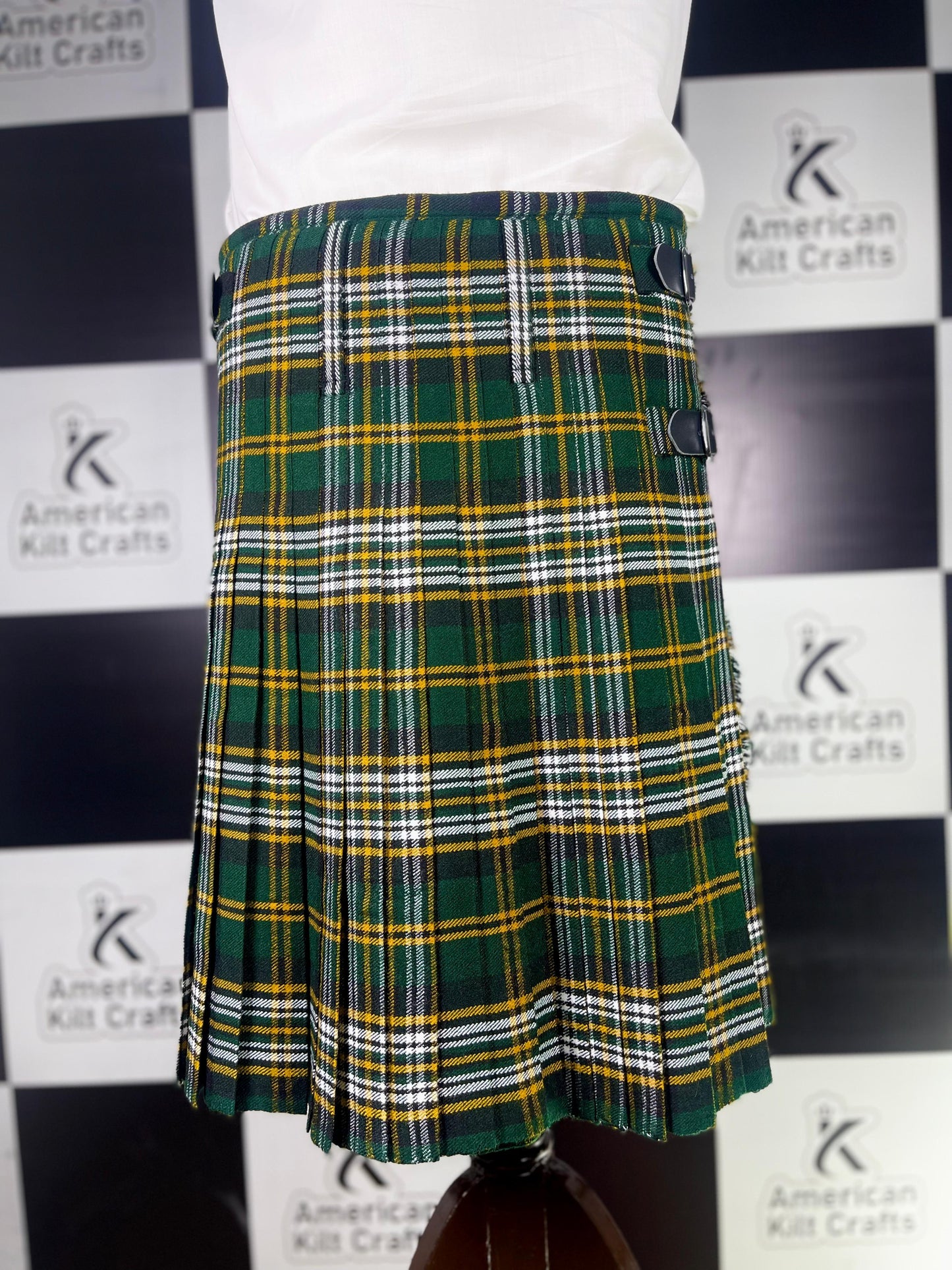 Heritage of Ireland Tartan Kilt - Authentic Irish Pride Scottish Attire