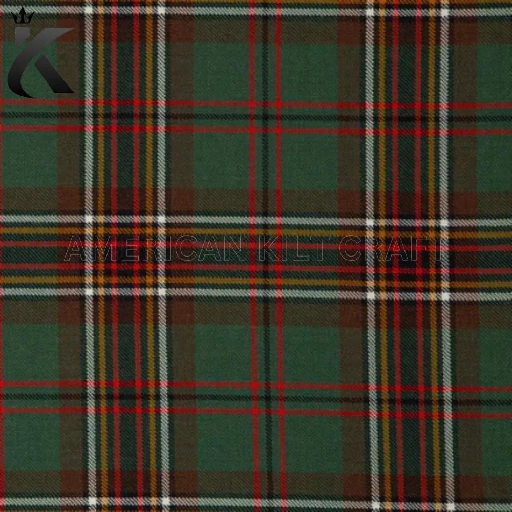 Handmade Tara Murphy tartan kilt with traditional Scottish plaid pattern and classic pleated Highland design.