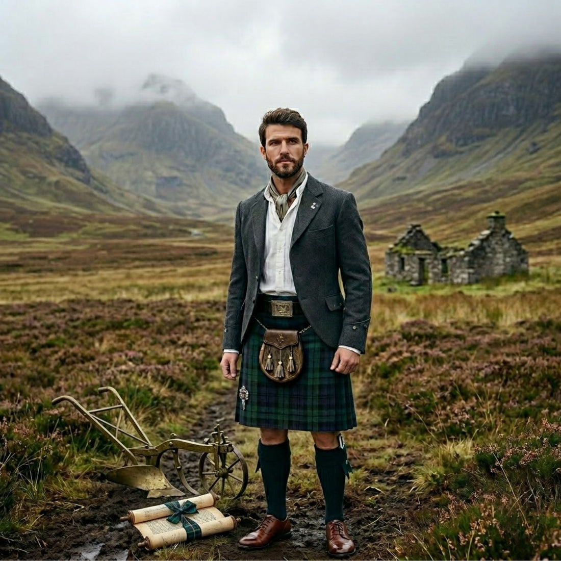 Casual Kilt For Men 