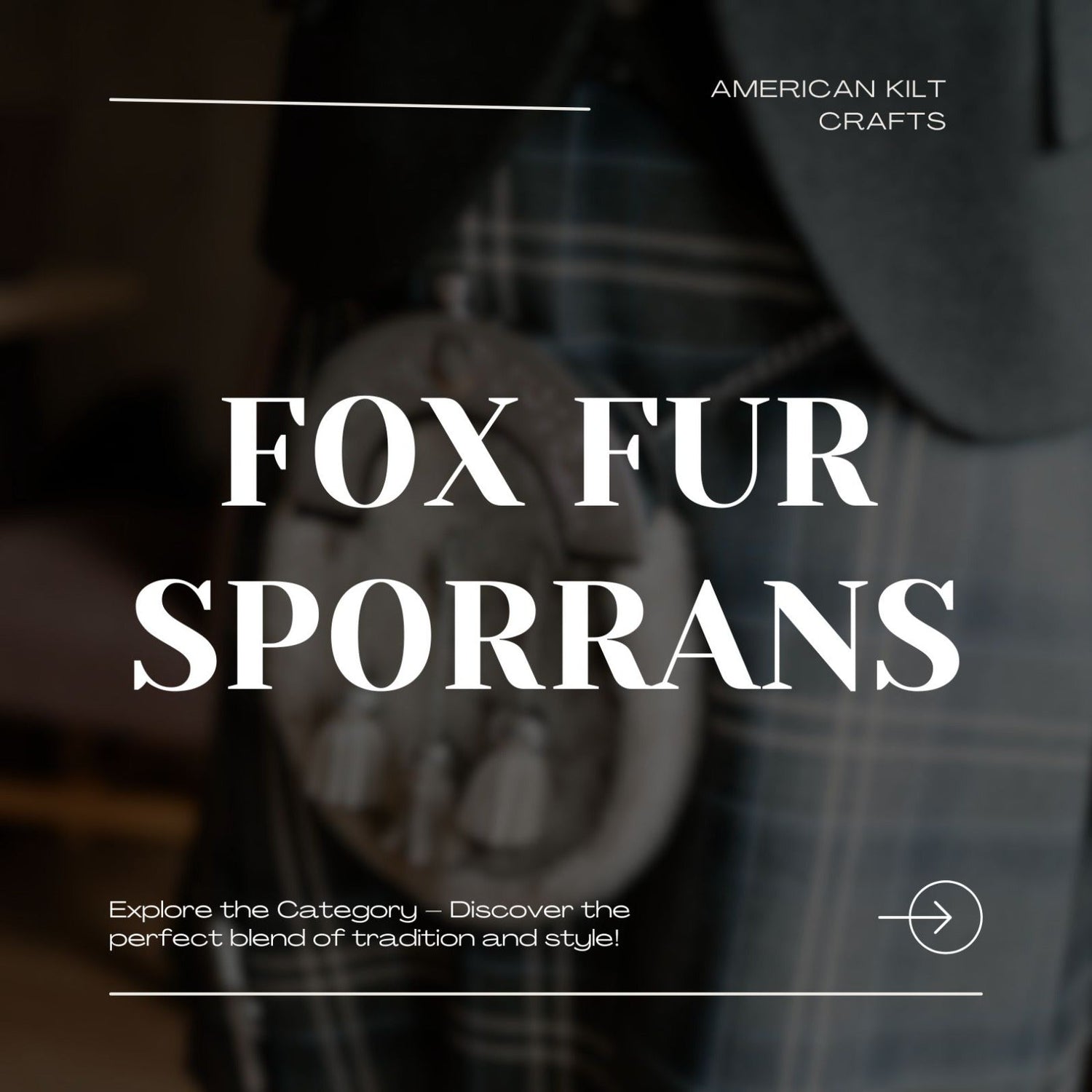 Fox Fur Sporrans