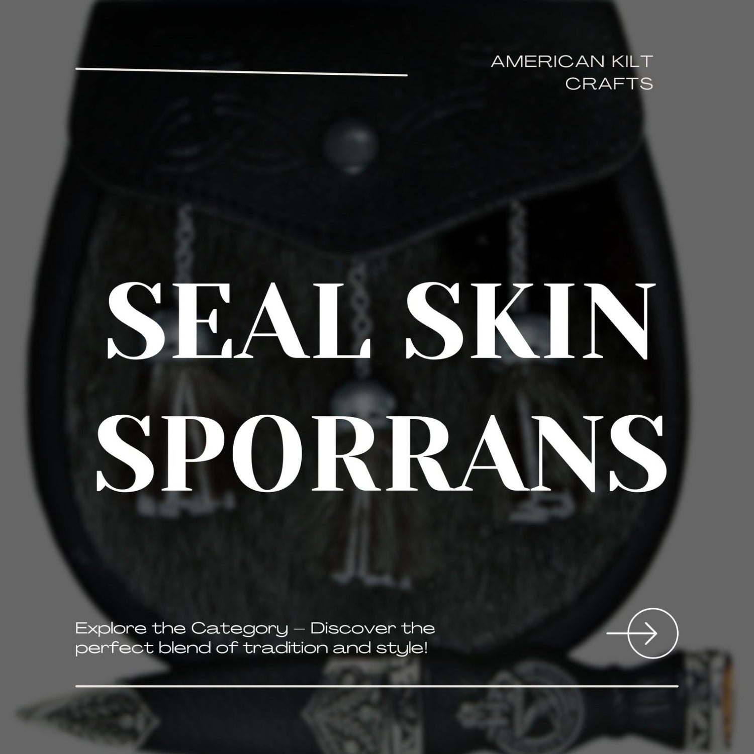 Seal Skin Sporrans