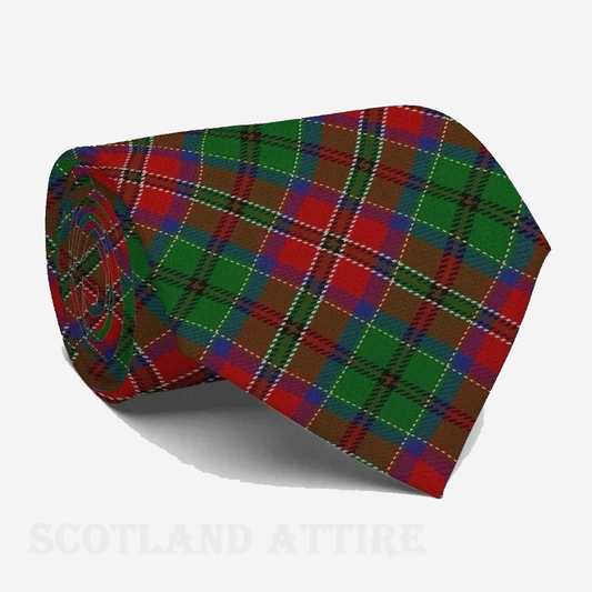 Premium Scottish Tartan Tie - Traditional Scottish Accessory for Formal & Casual Wear