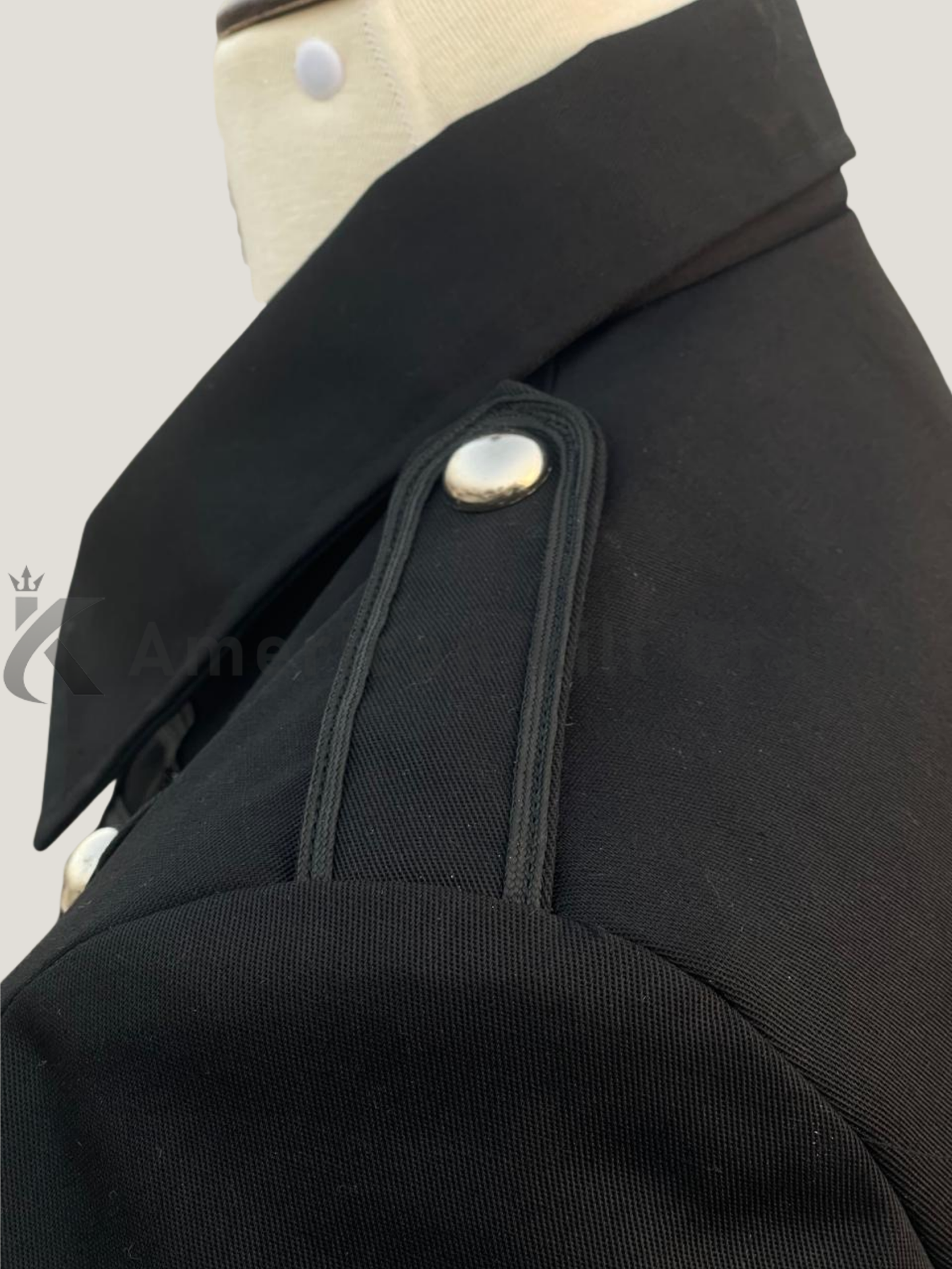 Men’s Black Military Parade Jacket | Gothic Steampunk Hussar Band Coat | Vintage Officer Costume Uniform for Cosplay & Fashion