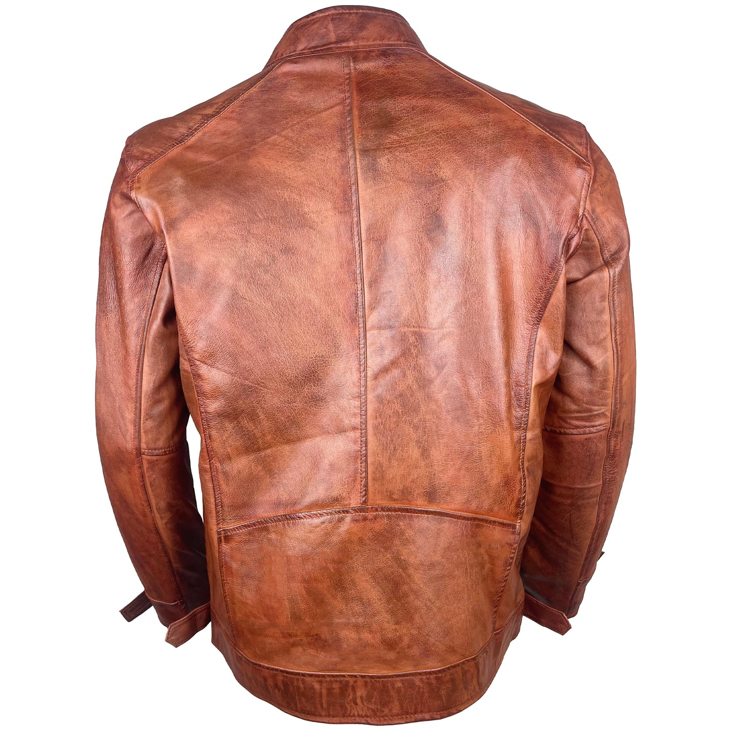 Handmade Mens Leather Jacket - Leather, never weather