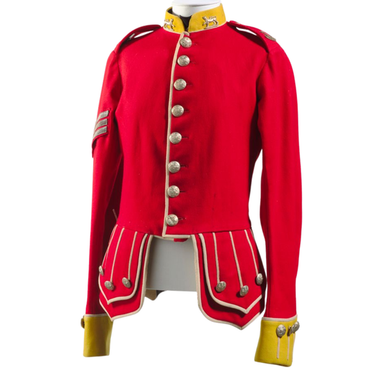 Men's British Civil War Era Military Jacket-Gordon Highlanders Sergeant Tunic