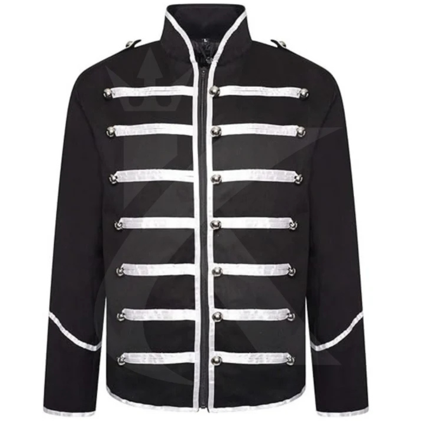 Men’s Military Parade Jacket – Gothic Steampunk Band Leader Coat