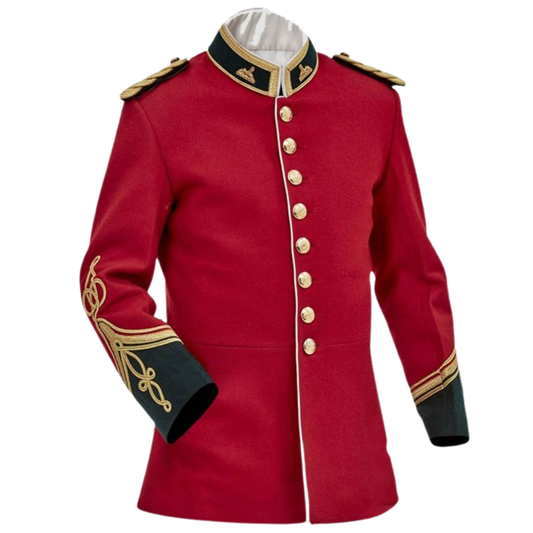 Men's Classic British Army Tunic & Civil War Braided|Historical Millitary uniform