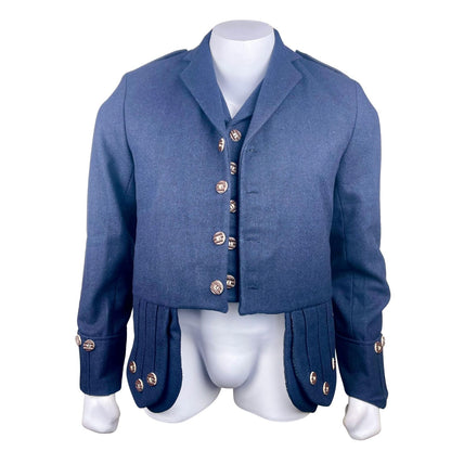 Custom Made Scottish Balmoral Doublet Kilt Jacket for Men | Highland Wedding Doublet Jacket | Traditional Scottish Formal Kilt Outfit