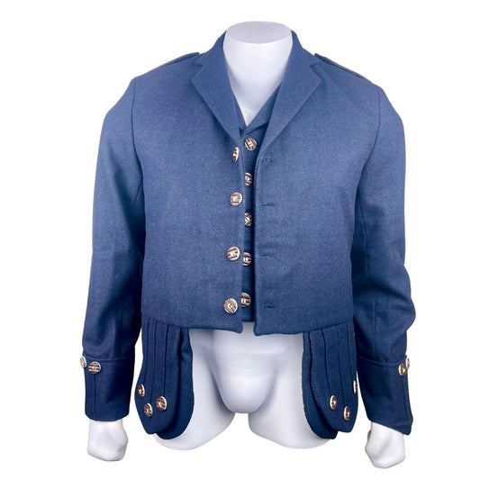 Custom Made Scottish Balmoral Doublet Kilt Jacket for Men | Highland Wedding Doublet Jacket | Traditional Scottish Formal Kilt Outfit