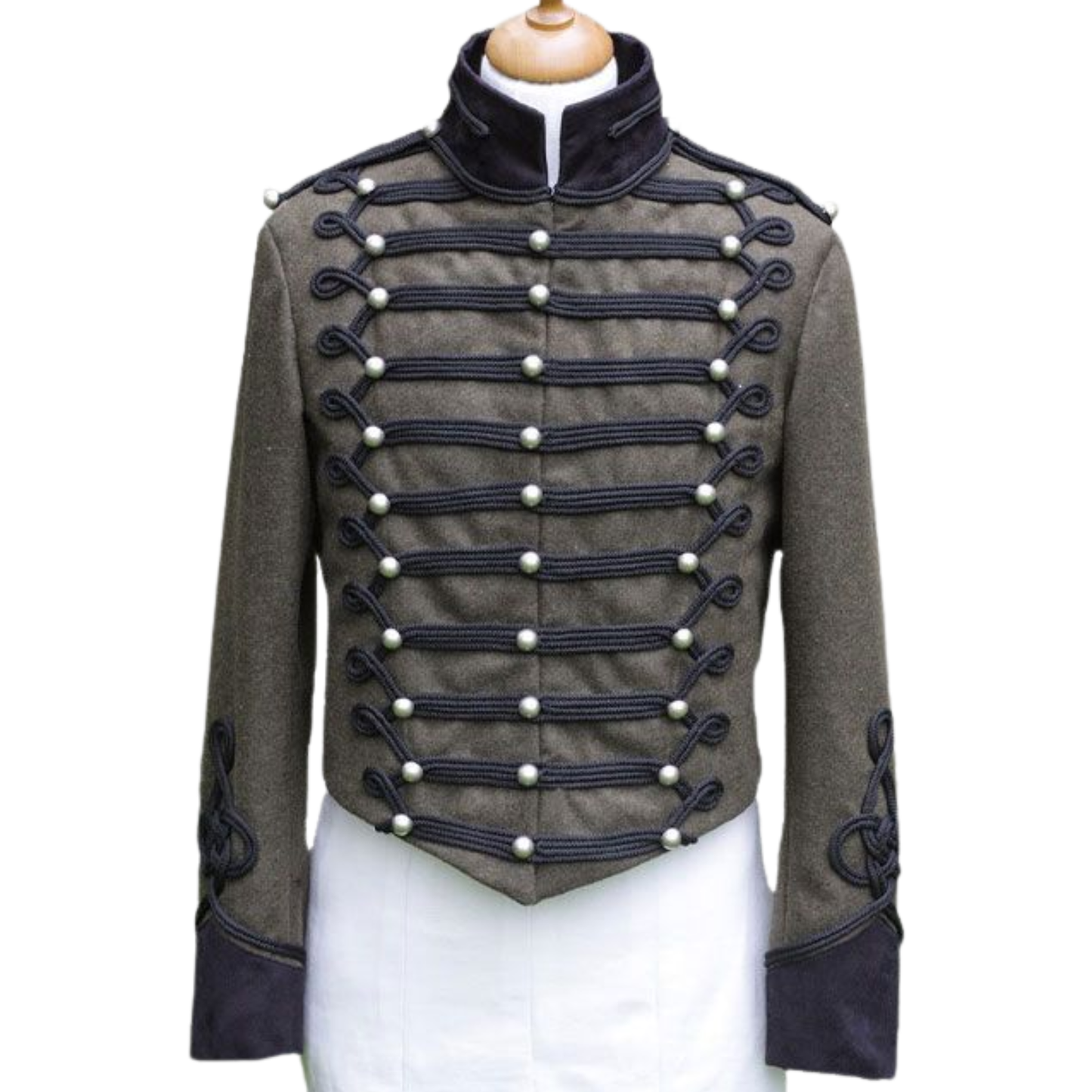 Men's Richard Sharpe Military Jacket | Napoleonic Hussar Style Wool Uniform Coat