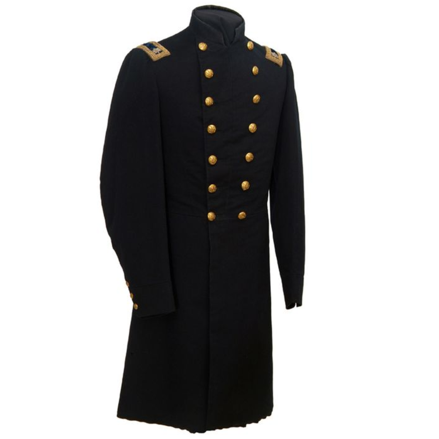 Men's Victorian Military Frock Coat-Historical 19th Century Stage Uniform
