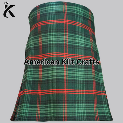 Ross Hunting Modern  8 Yard 16oz Tartan Kilt for Men