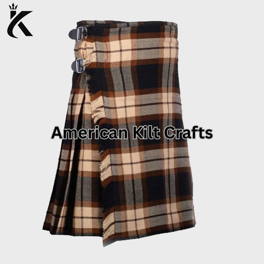 Rose Ancient 8 Yard 16oz Tartan Kilt for Men – Traditional Scottish Kilt