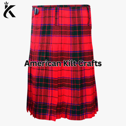 Scottish Rose 8 Yard 16oz Tartan Kilt for Men – Traditional Kilt