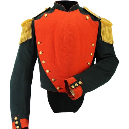Men's Captain Krka Dragon Wool Coat  | Napoleonic Era Style Coat