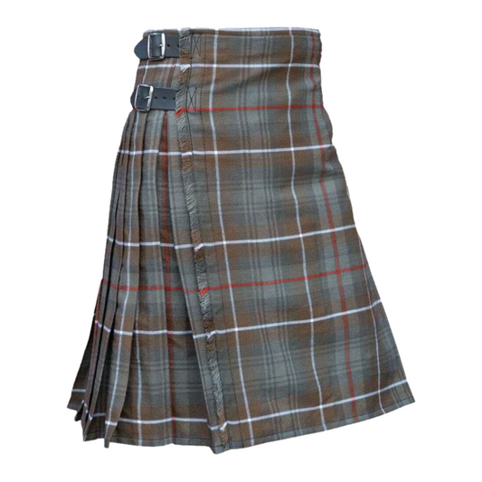 Clan MacKenzie Weathered 8 Yard Tartan Kilt for Men