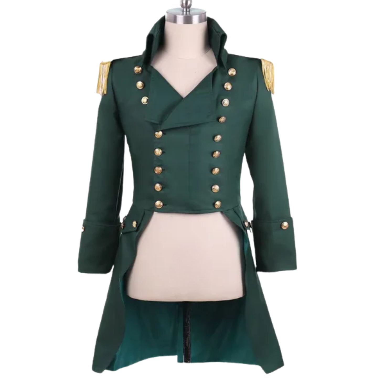 Men's Gothic Military Doublet | Retro Medieval Aristocrat Officer Jacket